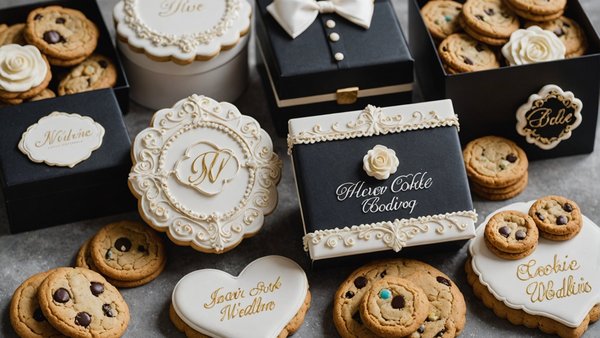 Des coffrets de biscuits personnalisés pour un mariage inoubliable